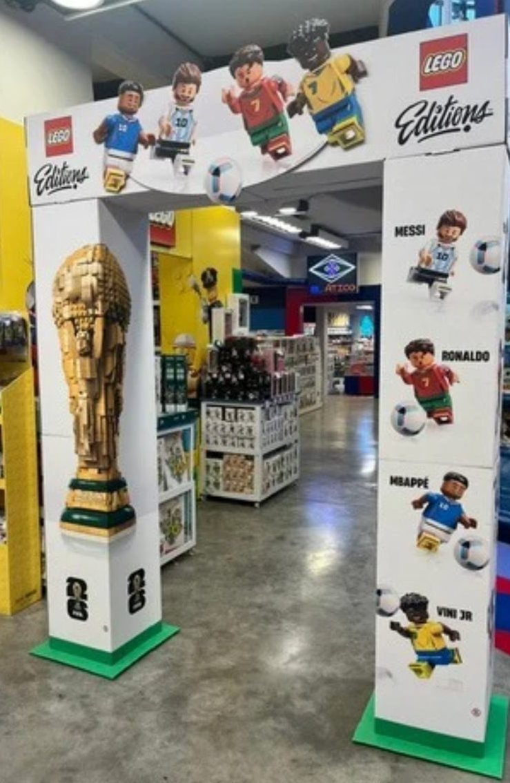 Arco corpóreo LEGO Editions — Mundial FIFA