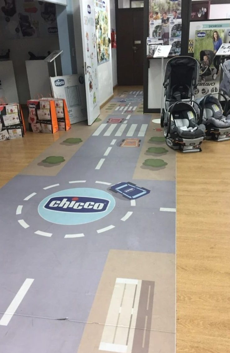 Vinilo de piso — Chicco